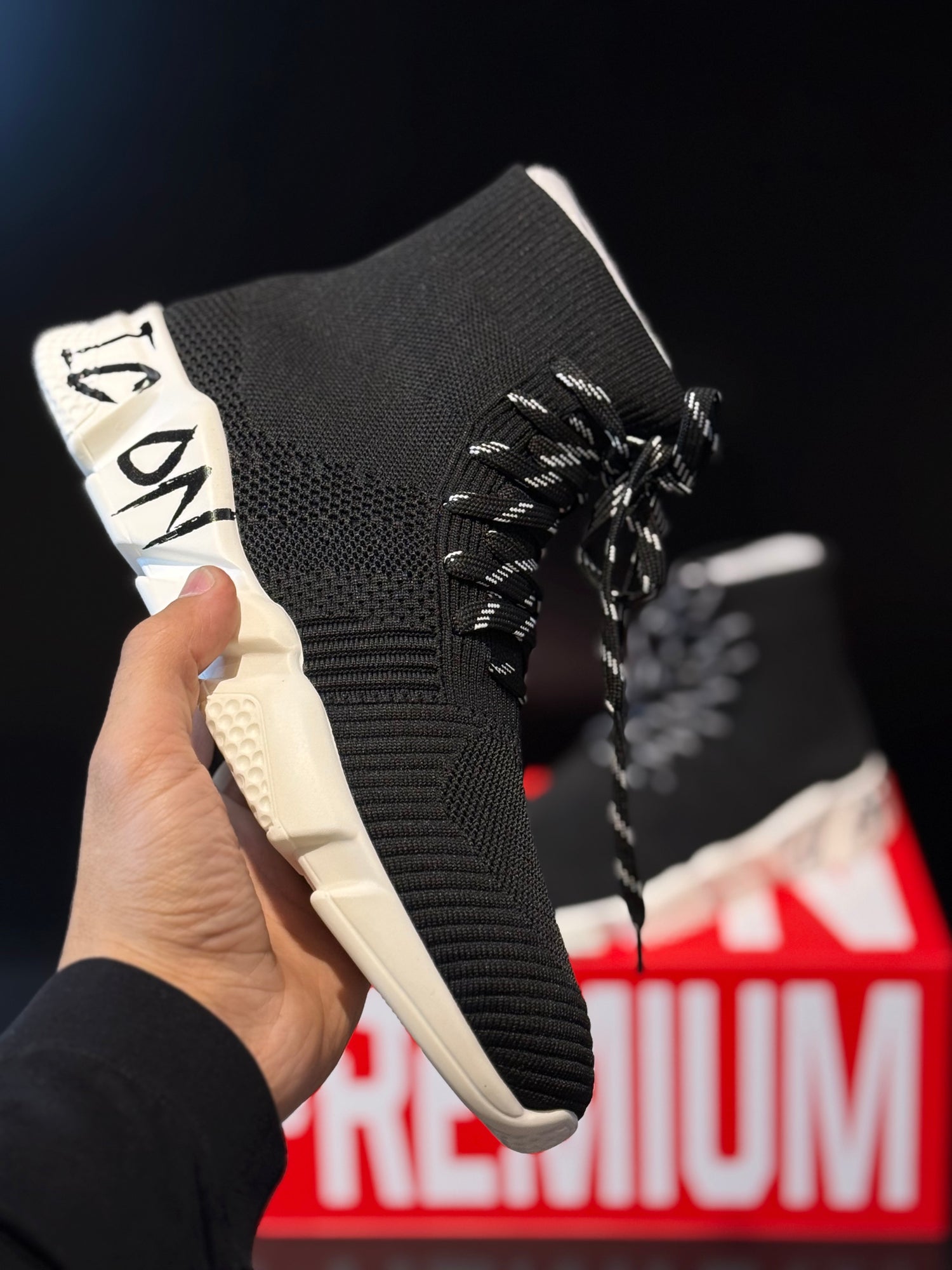 ICON SNEAKERS New Edition Icon Sock Shoe