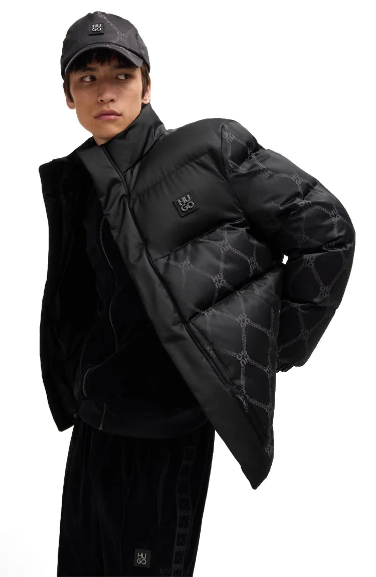 מעיל פוך שחור Balto2411 - HUGO BOSS