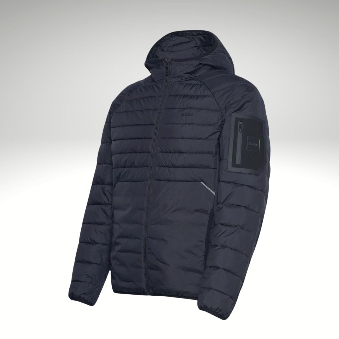 HUGO BOSS – מעיל הוגו בוס בצבע שחור דגם 50514761