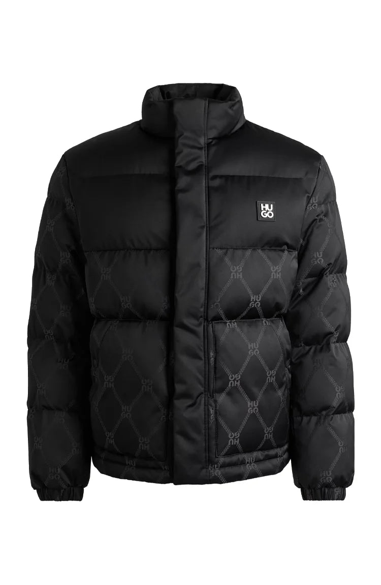 מעיל פוך שחור Balto2411 - HUGO BOSS