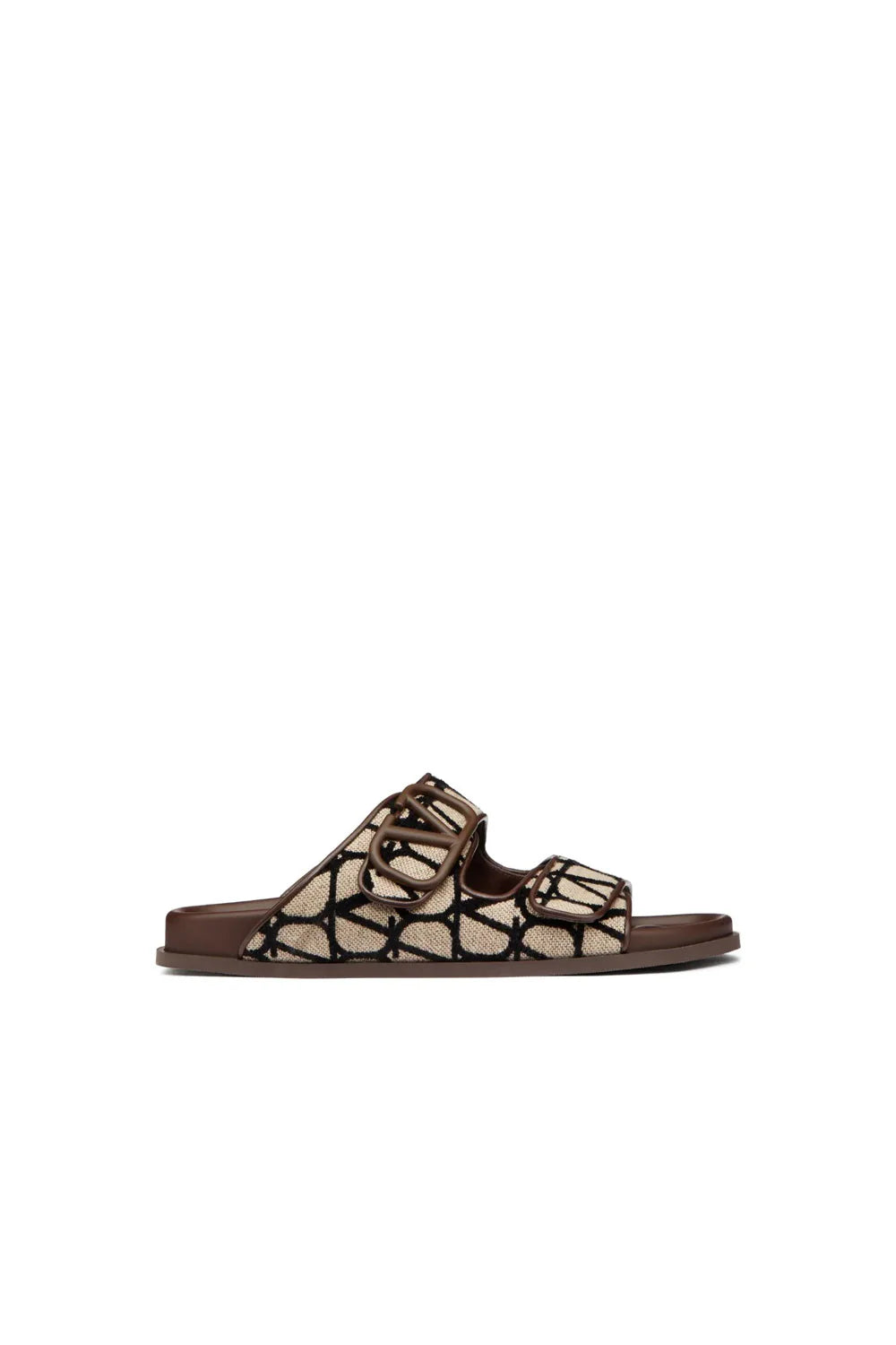 Valentino Garavani VLogo Toile Iconographe double-strap sandals