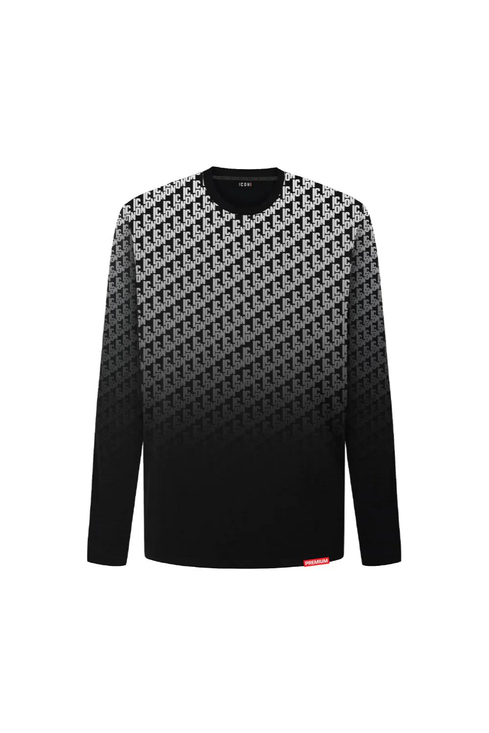 ICON Premium Long Sleeve T-Shirt Logo Slim Fit