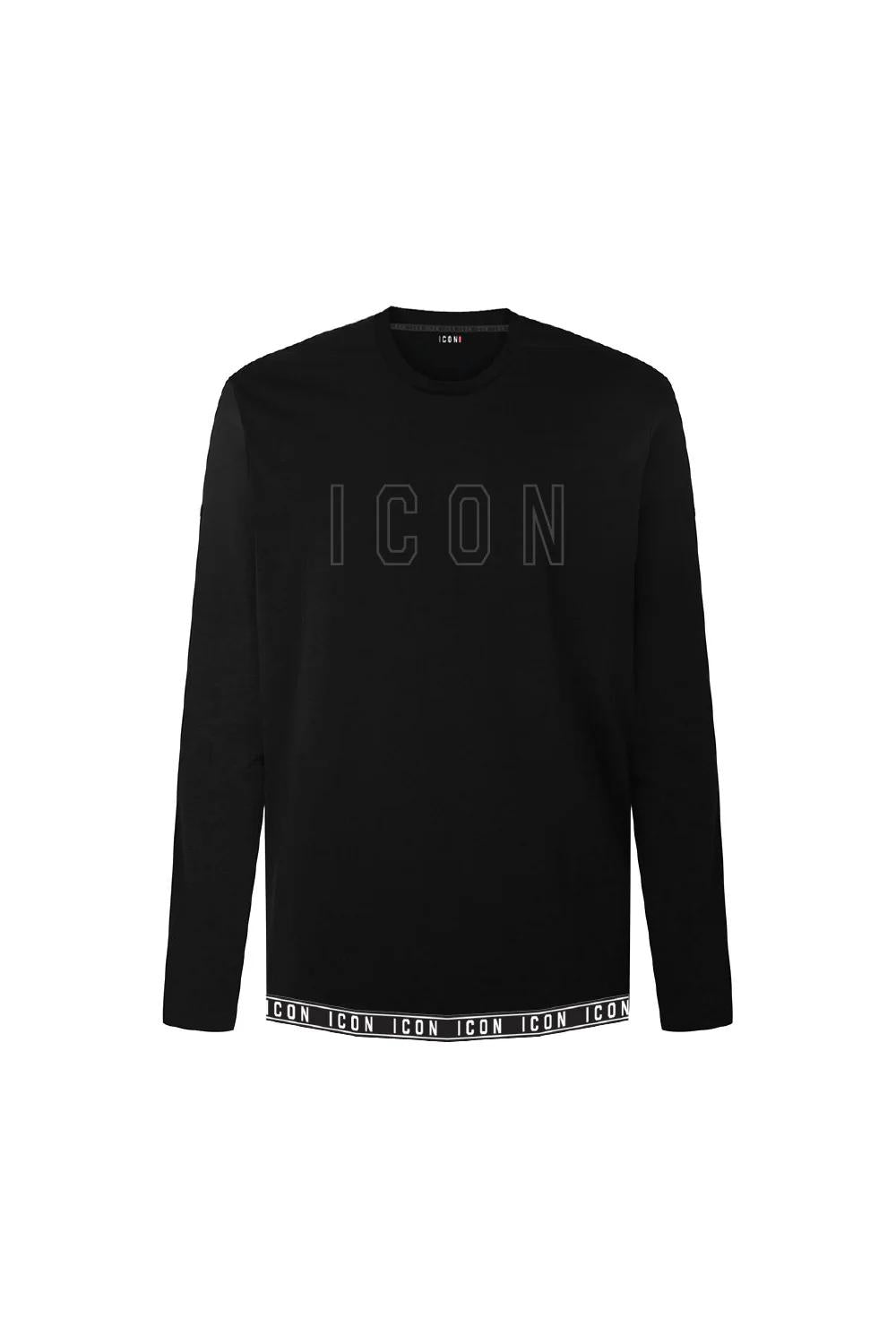 ICON Premium Long Sleeve T-Shirt Logo Slim Fit 01