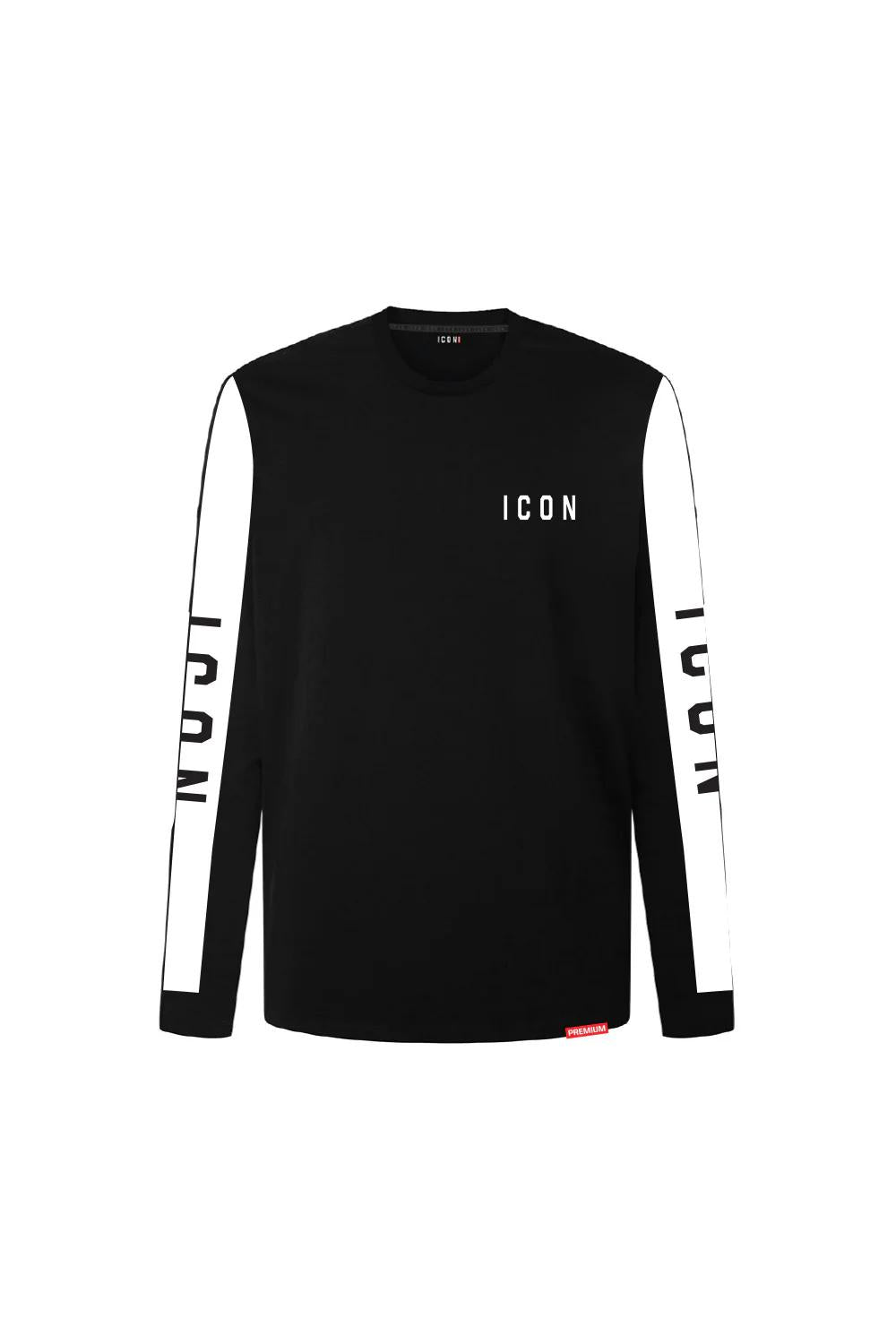 ICON Premium Long Sleeve T-Shirt Logo Slim Fit 4