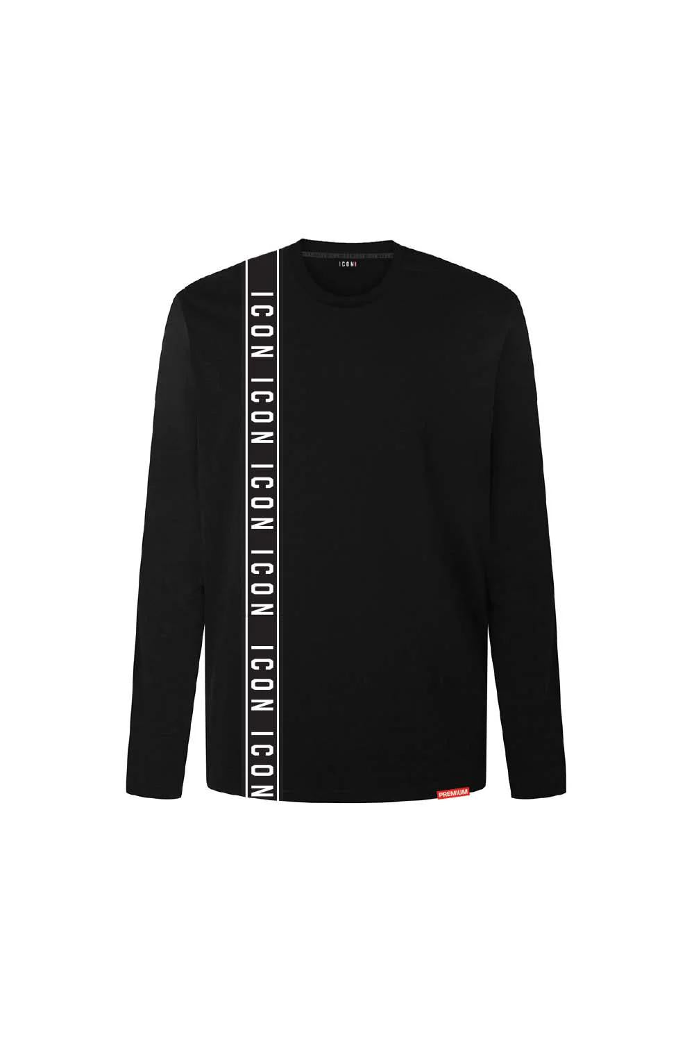 ICON Premium Long Sleeve T-Shirt Logo Slim Fit 5